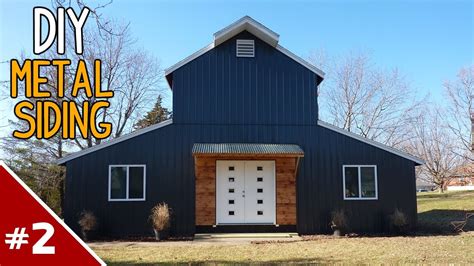 how to install metal siding on house|installing metal siding over wood.